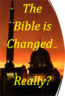 The Bible is Changed - Really?